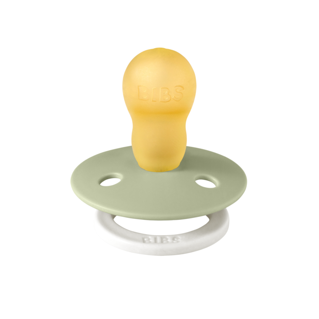 Bibs - suzeta fosforescenta colour glow latex, tetina rotunda, 18 luni +-sage bbb300270c