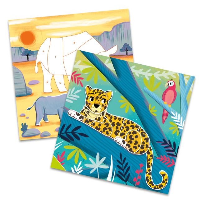 Cartea mea cu stickere - animalute salbatice