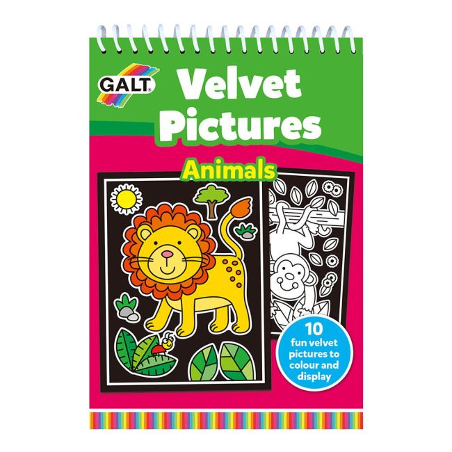 Planse din catifea pentru colorat - animalute