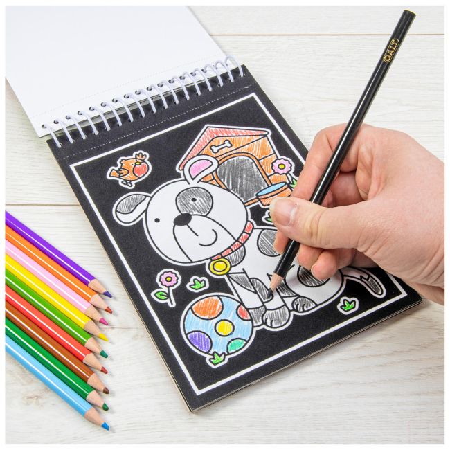 Planse din catifea pentru colorat - animalute