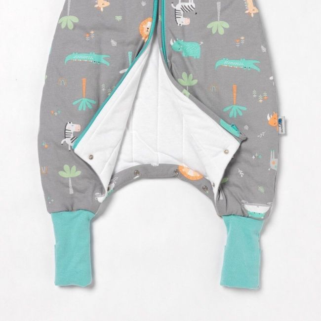 Sac de dormit cu picioruse si maneca lunga detasabila Safari 90 cm + manseta 2.5 Tog BBXEU922-25FSN
