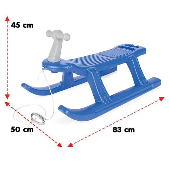 Sanie pilsan snow monster blue hubpl-06-228-bl