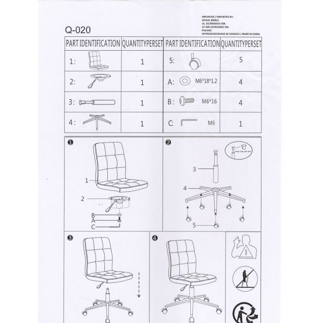 Scaun birou cu stofa tip catifea sl q020, inaltime reglabila, cadru cromat, rotatie 360°, roti pivotante, 90 kg, gri drm8812