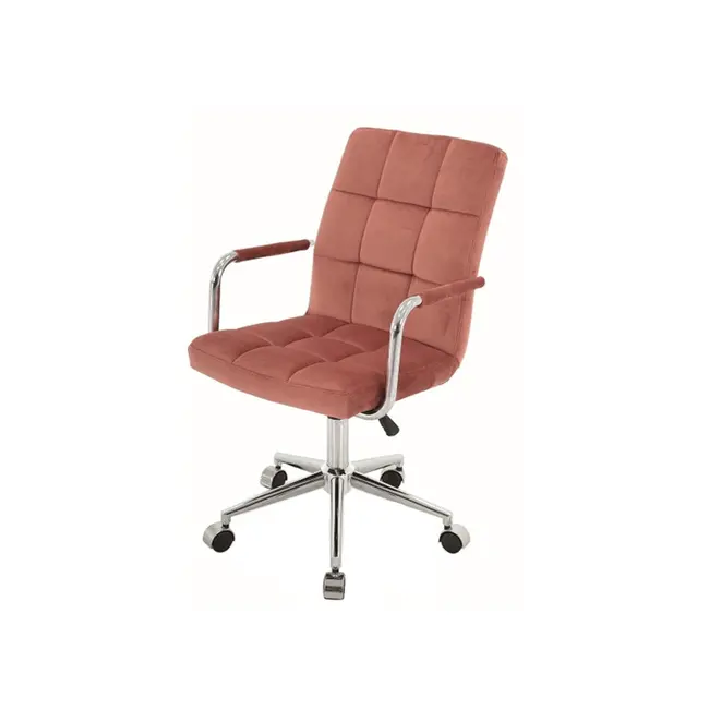 Scaun birou copii sl q022, ergonomic, cadru otel, stofa, inaltime ajustabila, rotire 360 ˚, 90 kg, gri drm8871