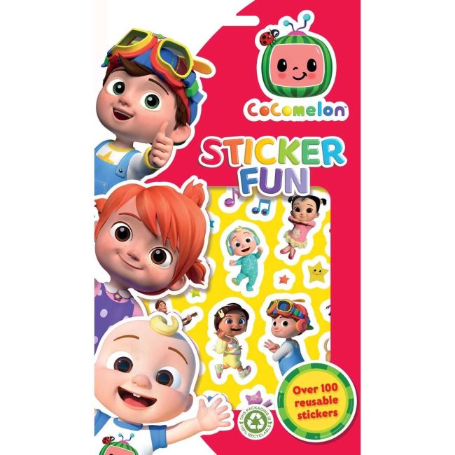 Set 100 stickere reutilizabile Cocomelon Alligator AB3312CMSF2 BBJAB3312CMSF2_Initiala