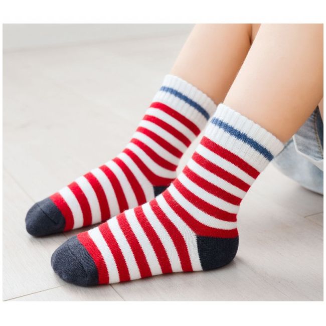 Set 5 perechi de sosetele modele diverse pentru baietei ADSKK2022-8-C23