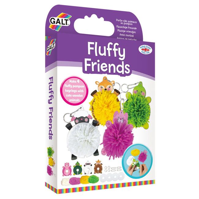 Set creativ - brelocuri pufoase