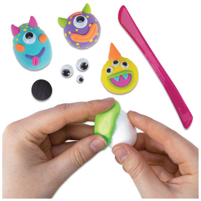 Set creativ - magneti cu monstruleti
