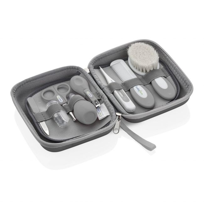 Set ingrijire bebelusi cu 9 piese BabyJem Grooming Set (Culoare: Gri) JEMbj_3633