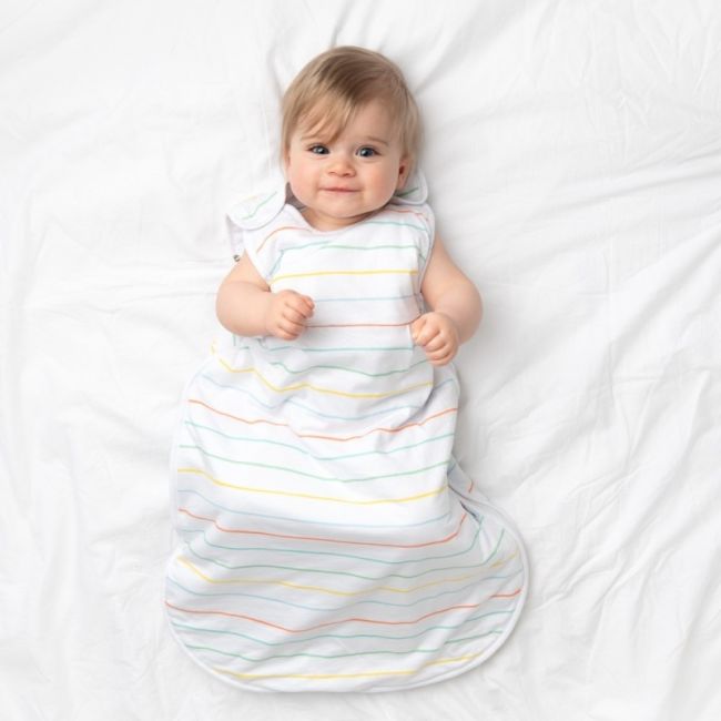 Sac de dormit Rainbow Stripes 70 cm 1.0 Tog BBXCJ481-10