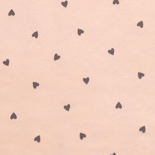 Sac de dormit cu picioruse si talpa antiderapanta Hearts 120 cm + manseta 1.0 Tog BBXCJ575-10FN