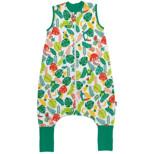 Sac de dormit cu picioruse si talpa antiderapanta Tropical 110 cm + manseta 1.0 Tog BBXCJ984-10FN