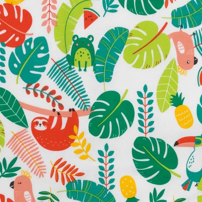Sac de dormit cu picioruse si talpa antiderapanta Tropical 110 cm + manseta 1.0 Tog BBXCJ984-10FN