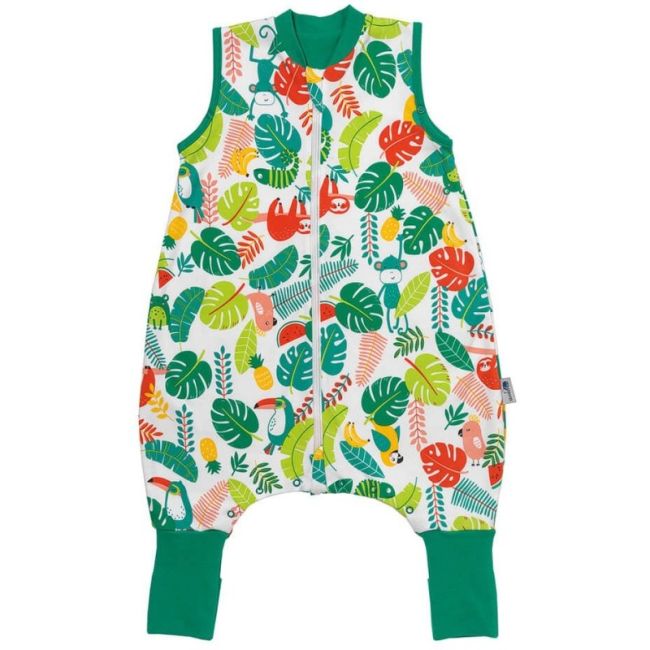 Sac de dormit cu picioruse si talpa antiderapanta Tropical 80 cm + manseta 1.0 Tog BBXCJ981-10FN