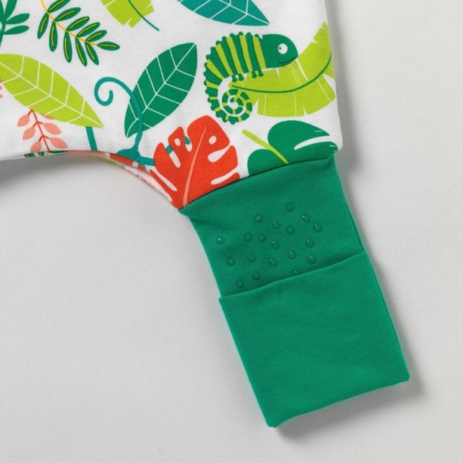 Sac de dormit cu picioruse si talpa antiderapanta Tropical 90 cm + manseta 1.0 Tog BBXCJ982-10FN