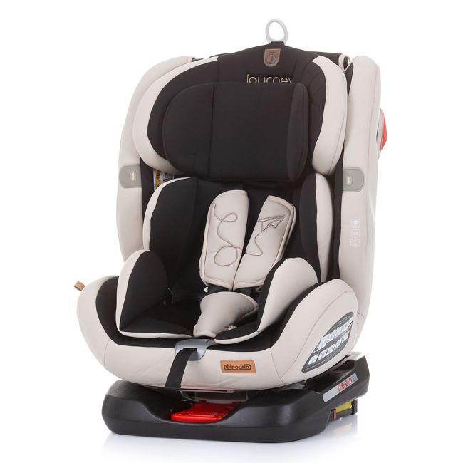 Scaun auto chipolino journey 0-36 kg sand cu sistem isofix si sezut rotativ hubstkjr02304sa