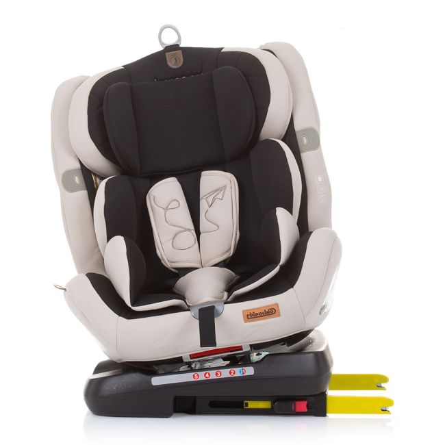Scaun auto chipolino journey 0-36 kg sand cu sistem isofix si sezut rotativ hubstkjr02304sa
