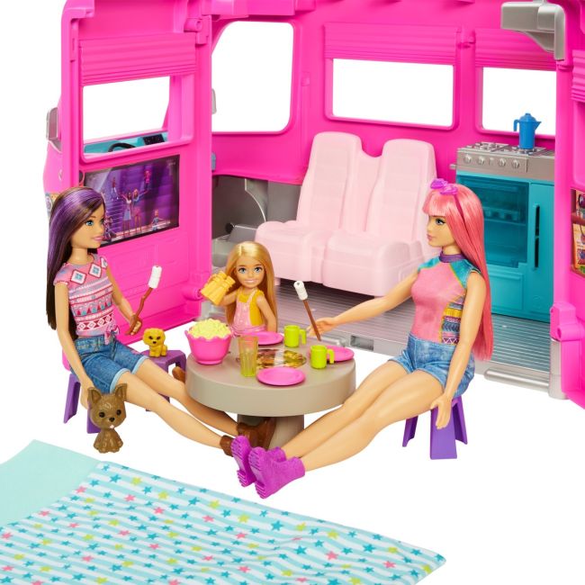 BARBIE VEHICUL DREAM CAMPER VIVMTHCD46