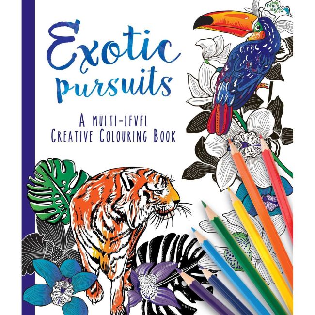 Carte de colorat Multi Level Exotic Pursuits Alligator AB3414MLECB BBJAB3414MLECB_Initiala