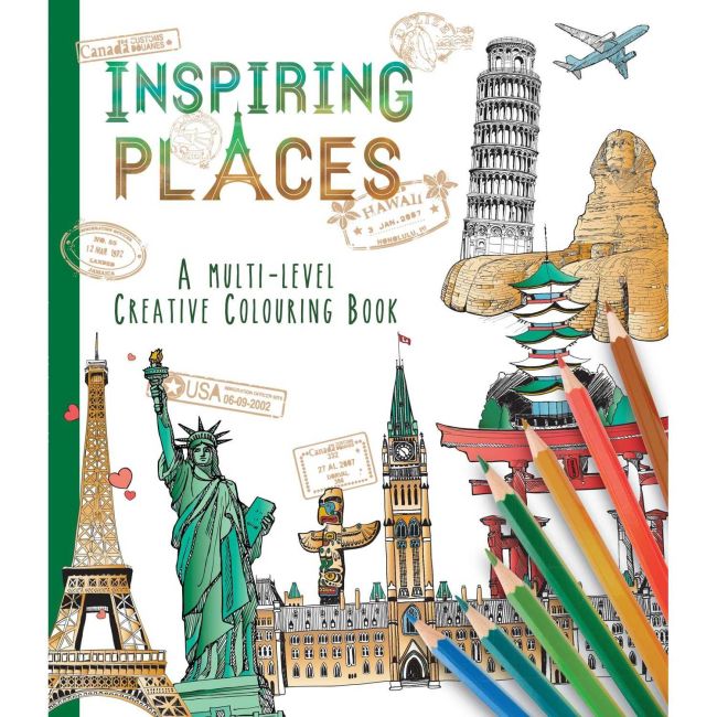 Carte de colorat Multi Level Inspiring Places Alligator AB3415MLPCB BBJAB3415MLPCB_Initiala
