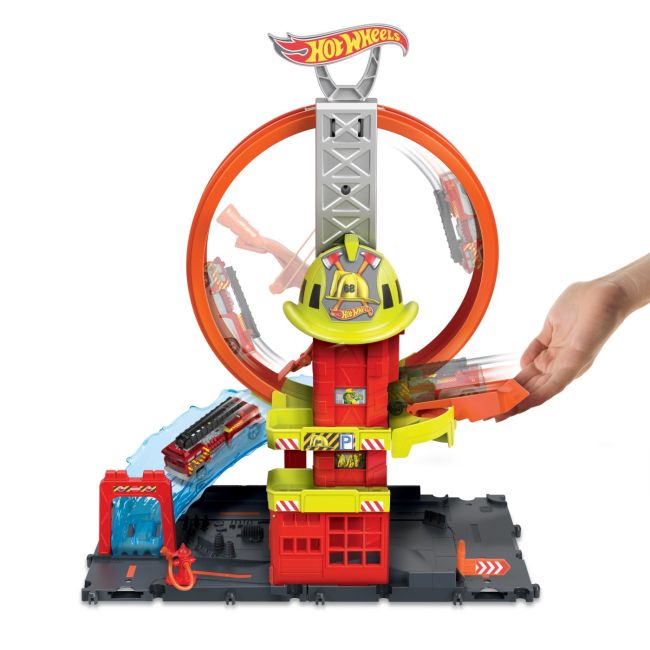 HOT WHEELS STATIA DE POMPIERI SUPER LOOP VIVMTHKX41
