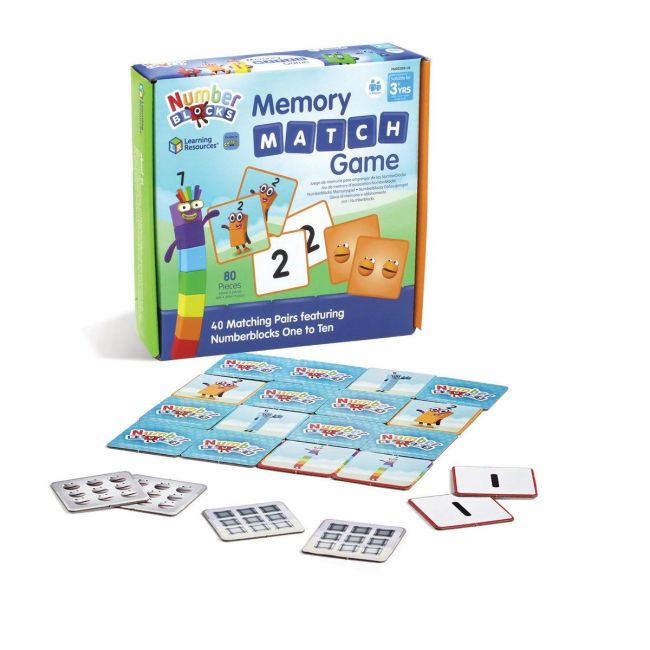 Joc de memorie - numberblocks