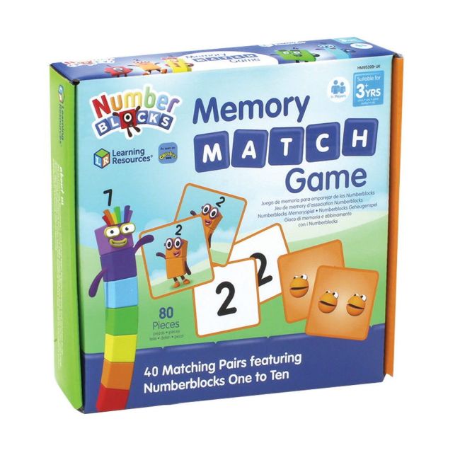 Joc de memorie - numberblocks