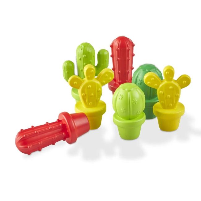 Joc matematic - mini gradina cu cactusi