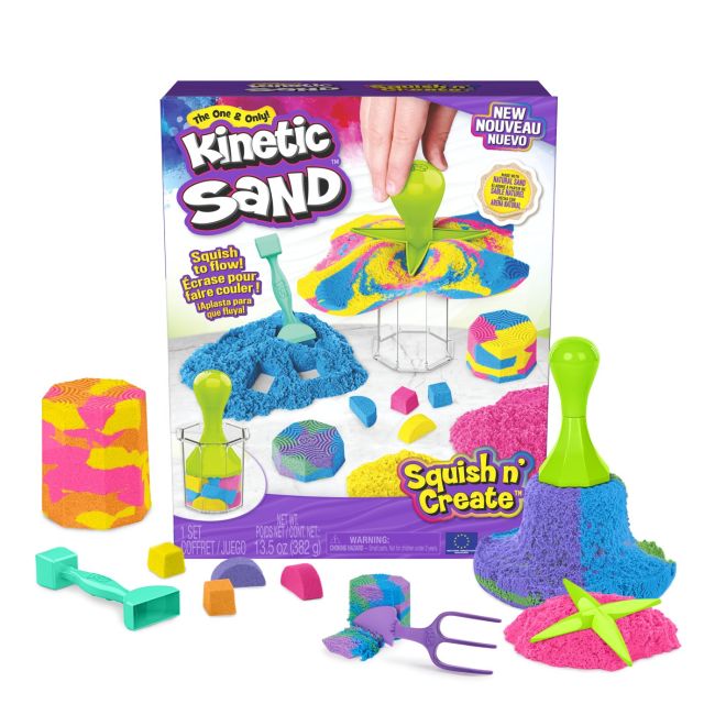 KINETIC SAND SET DE CREATIE SQUISH VIV6065527