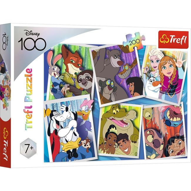 PUZZLE TREFL 100 DISNEY MINUNATA LUME VIV13299