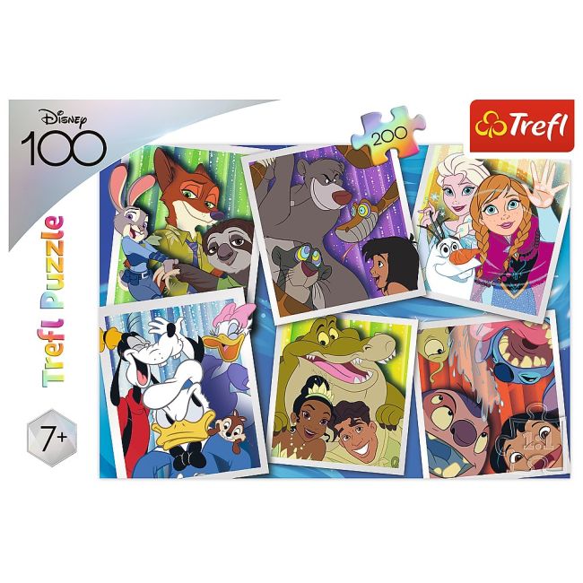 PUZZLE TREFL 100 DISNEY MINUNATA LUME VIV13299
