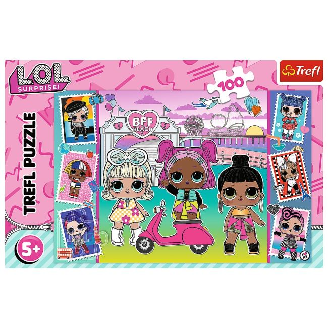 PUZZLE TREFL 100 LOL FOTOGRAFIILE PAPUSILOR VIV16443
