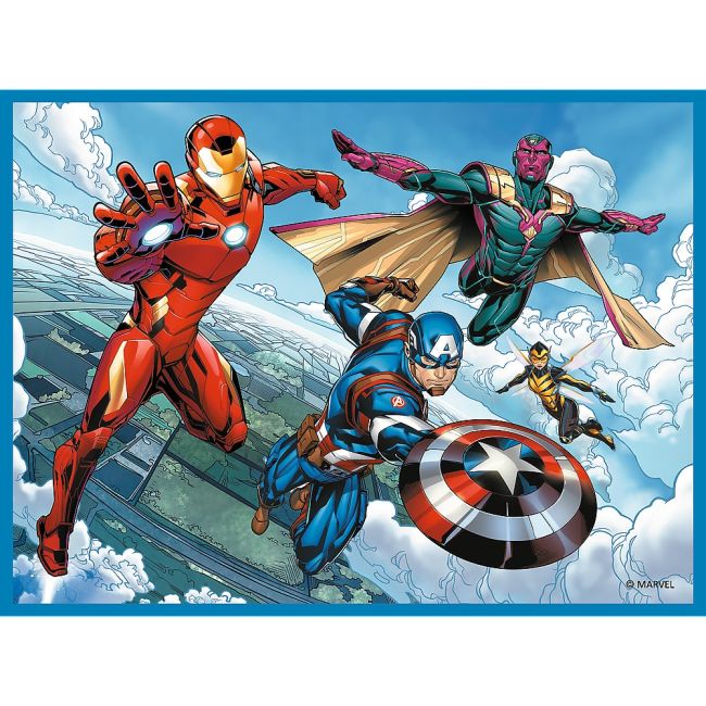 PUZZLE TREFL 2IN1 MEMO AVENGERS EROII IN ACTIUNE VIV93333