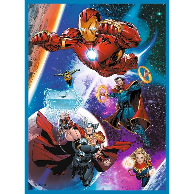 PUZZLE TREFL 2IN1 MEMO AVENGERS EROII IN ACTIUNE VIV93333