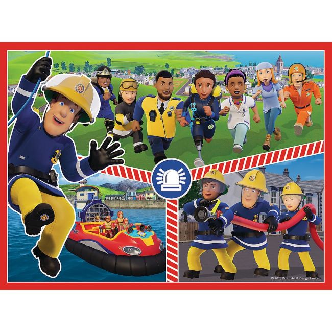 PUZZLE TREFL 2IN1 MEMO POMPIERUL SAM ECHIPA POMPIERILOR VIV93334