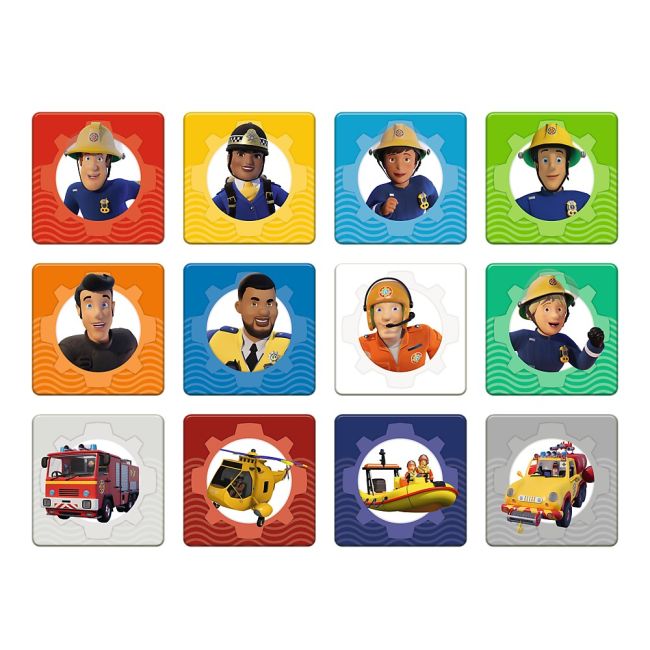 PUZZLE TREFL 2IN1 MEMO POMPIERUL SAM ECHIPA POMPIERILOR VIV93334