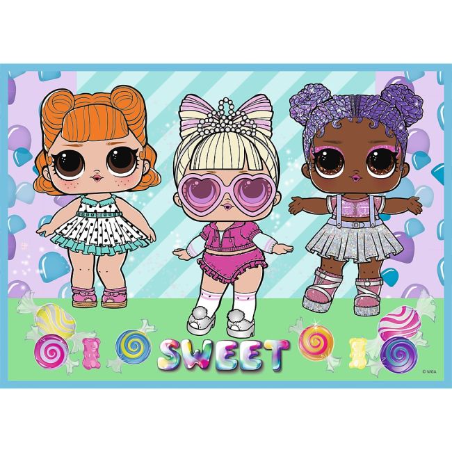 PUZZLE TREFL LOL 4IN1 CUNOASTE PAPUSILE VIV34613