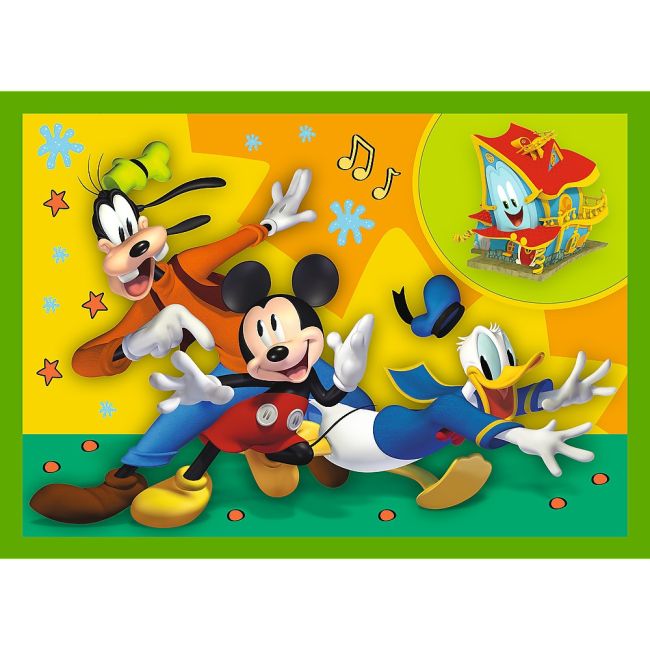 PUZZLE TREFL LOL 4IN1 MICKEY MOUSE SI PRIETENII VIV34616