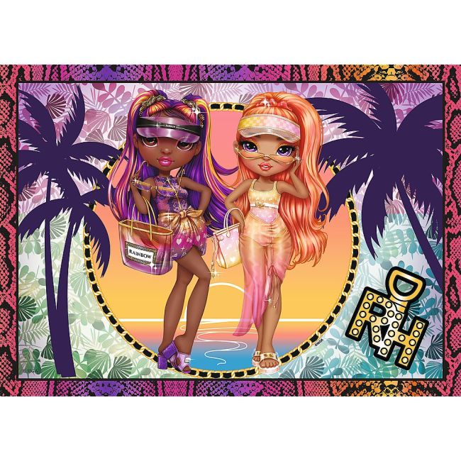PUZZLE TREFL RAINBOW HIGH 4IN1 PAPUSILE FASHION VIV34614