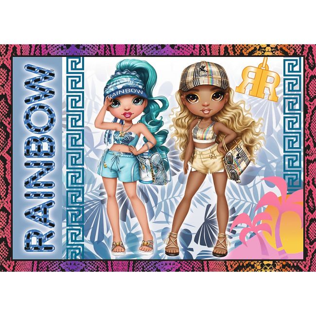 PUZZLE TREFL RAINBOW HIGH 4IN1 PAPUSILE FASHION VIV34614