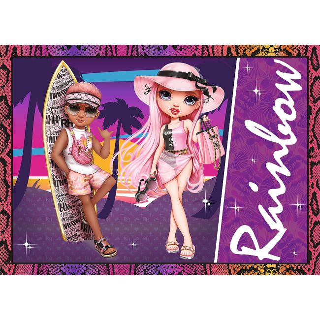 PUZZLE TREFL RAINBOW HIGH 4IN1 PAPUSILE FASHION VIV34614