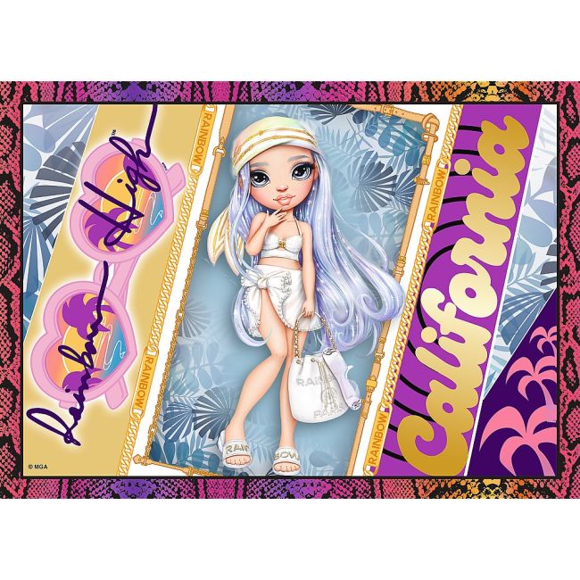 PUZZLE TREFL RAINBOW HIGH 4IN1 PAPUSILE FASHION VIV34614
