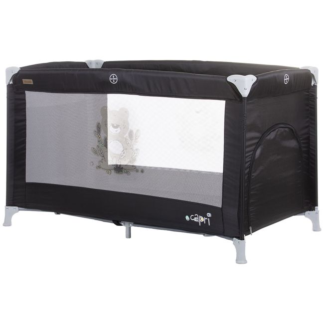 Patut pliabil chipolino capri ebony hubkosik02301eb
