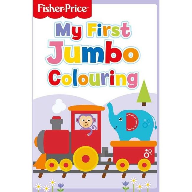 Prima mea carte de colorat Jumbo Fisher Price Alligator AB3000FPJC BBJAB3000FPJC_Initiala
