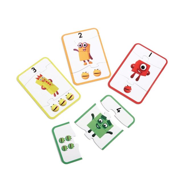 Puzzle - invat sa numar de la 1 - 20 - numberblocks