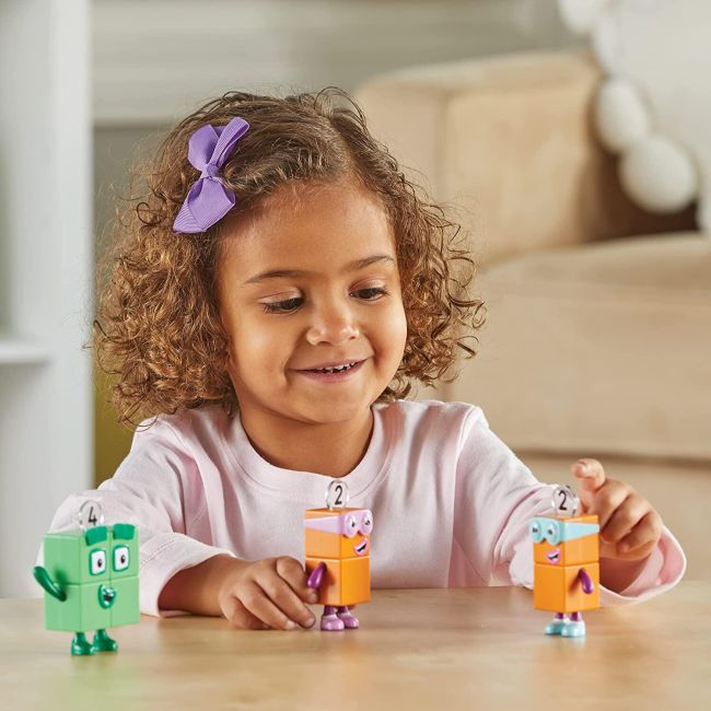 Set figurine numberblocks - patru & teribilii doi
