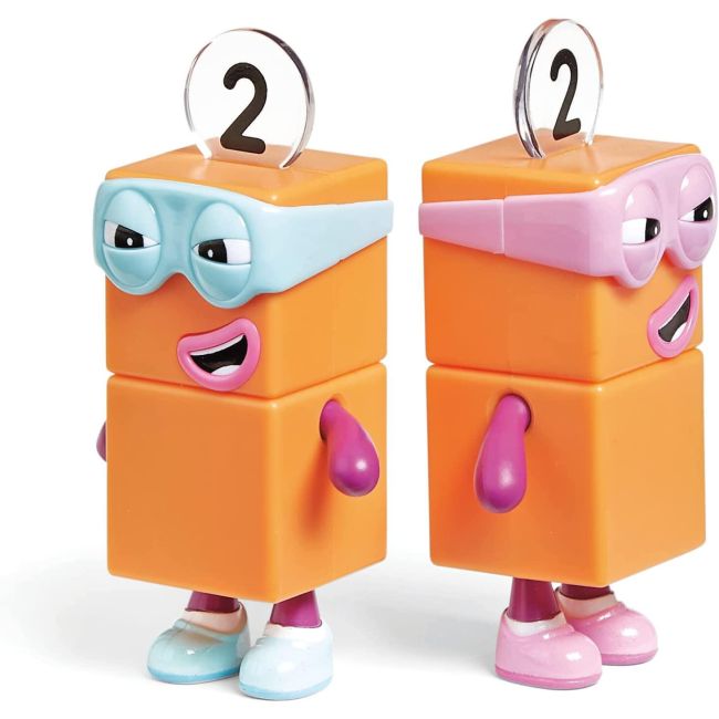 Set figurine numberblocks - patru & teribilii doi