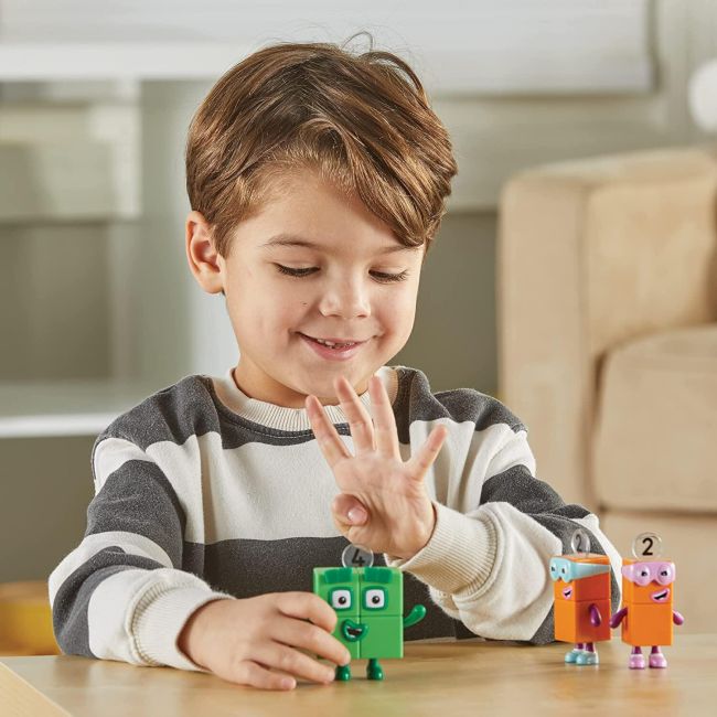 Set figurine numberblocks - patru & teribilii doi