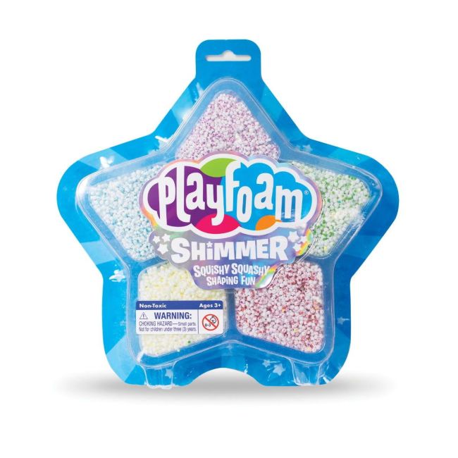 Spuma de modelat cu sclipici playfoam™ - steluta
