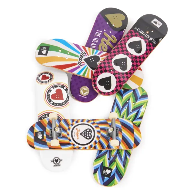 TECH DECK PACHET 6 PIESE CU ACCESORII FINGERBOARD HEART VIV6028845_20136711